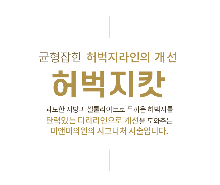 형잡힌 허벅지라인의 개선 허벅지캇