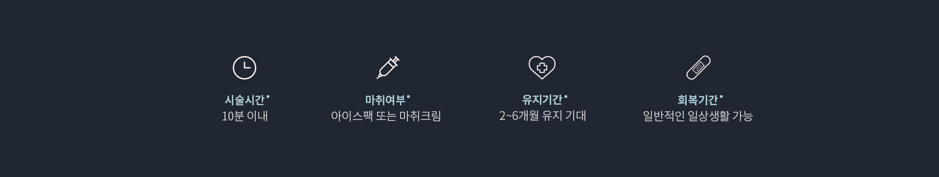 미앤미 사각턱보톡스 특징
