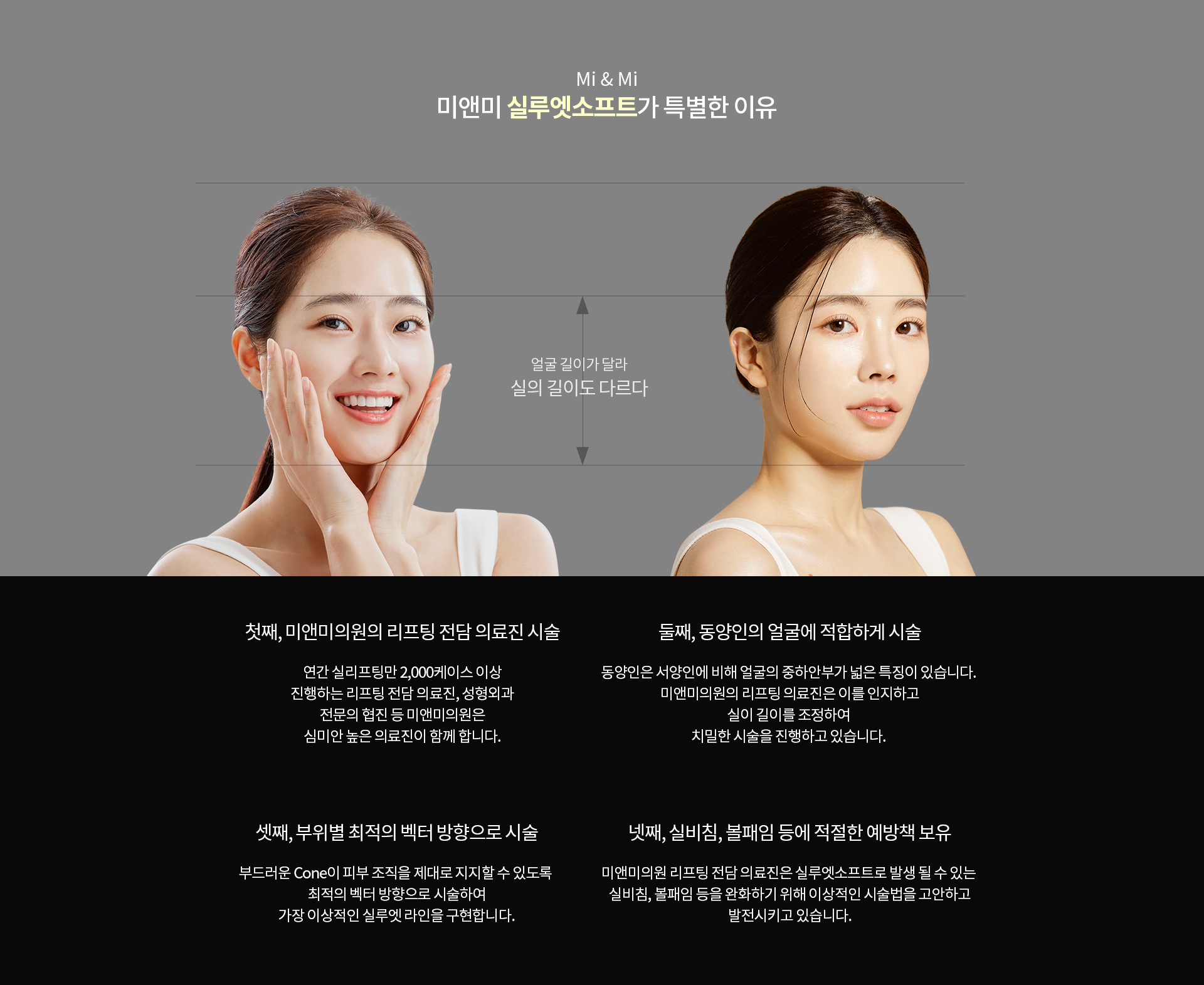 미앤미 실루엣소프트가 특별한 이유